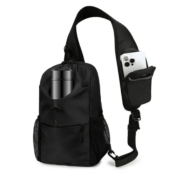 Black Sling Crossbody Bag