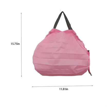 Foldable Portable Accordion Shopping Tote Bag