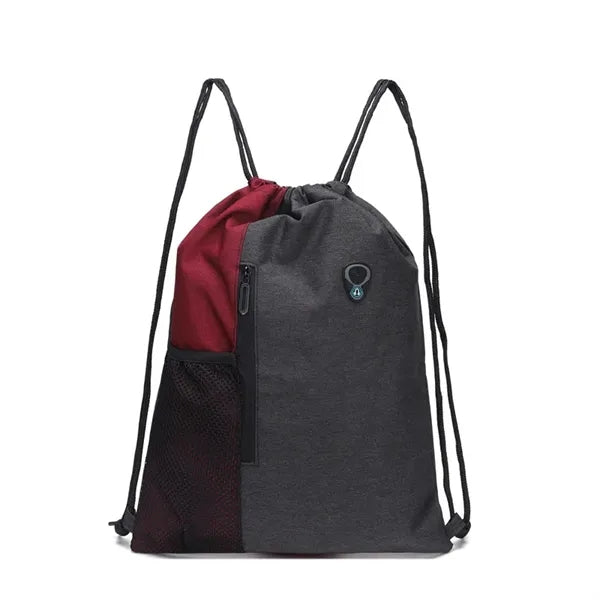 Drawstring Backpack Sports Gym Bag