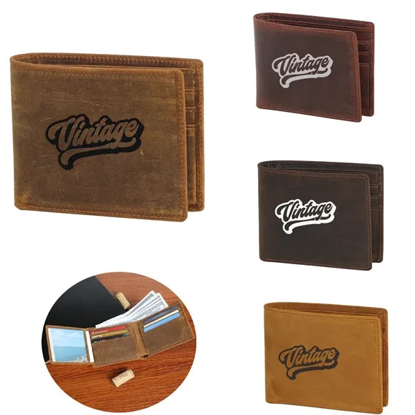 Top Grain Leather Men's Wallets