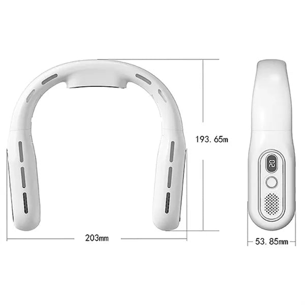 Foldable Bladeless Neck Fan