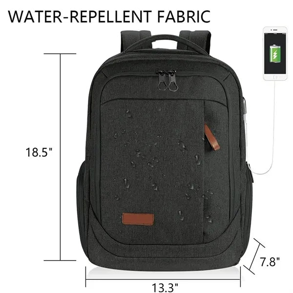 15.6" Laptop Backpack with USB Charging Port