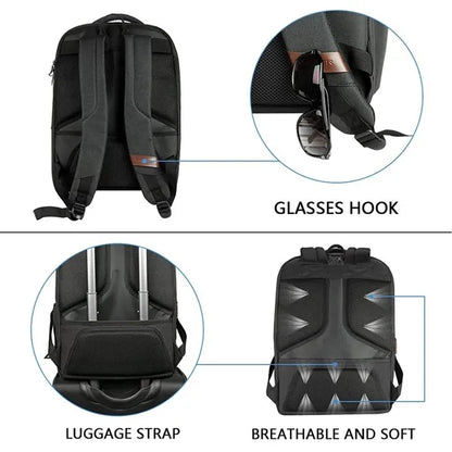 15.6" Laptop Backpack with USB Charging Port
