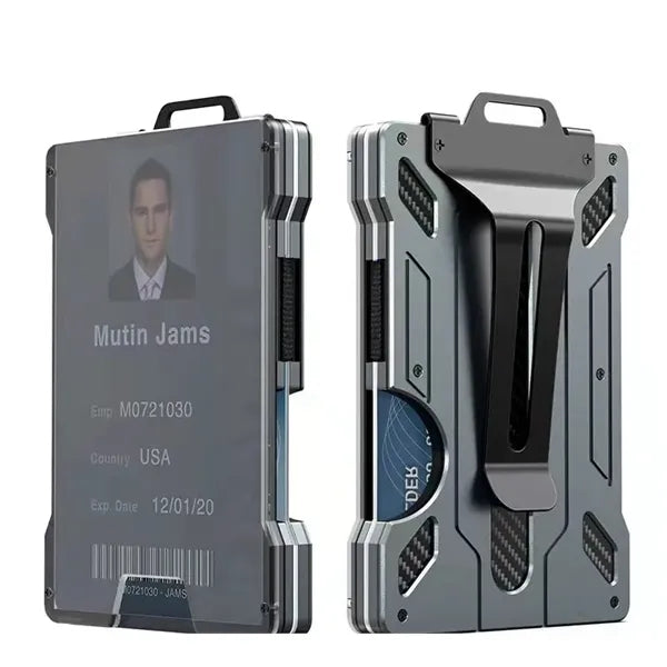 Card Case With Transparent Window