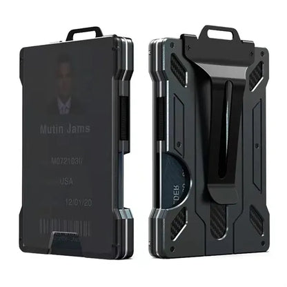 Card Case With Transparent Window