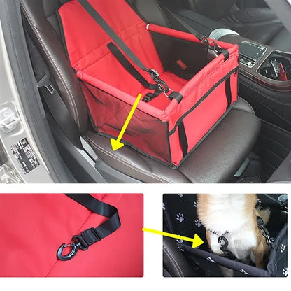 Seat Dog Car Pet Safety Chair Strengthen Support Cushion