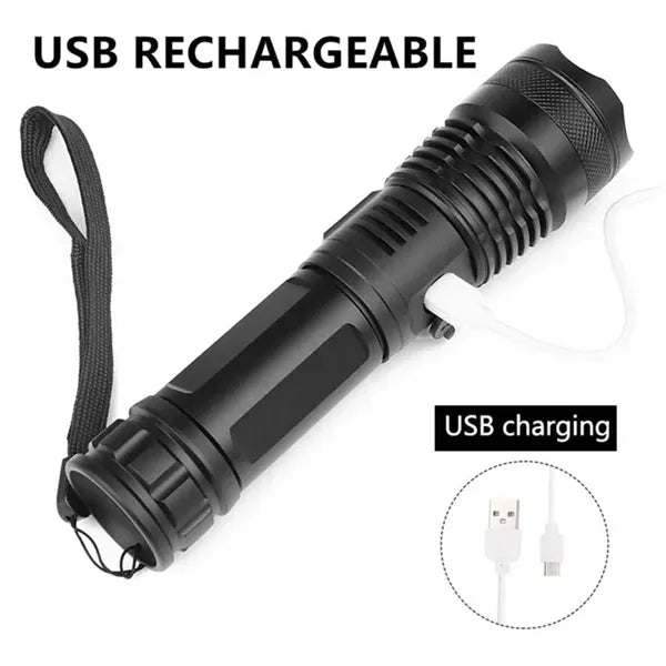Rechargeble Super Bright LED Flashlight