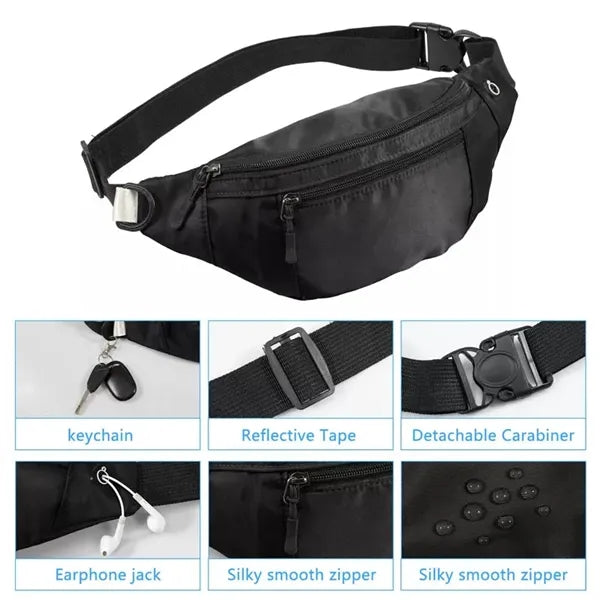 Large Capacity Crossbody Fanny Pack