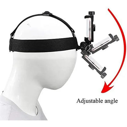 Mobile Phone Chest Harness Mount Head Strap Holder for VLOG