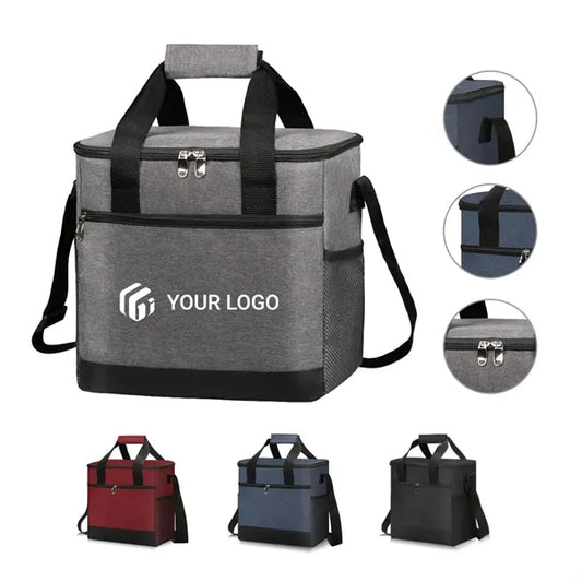 Camping picnic beach cooling large insulated lunch bag