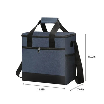 Camping picnic beach cooling large insulated lunch bag