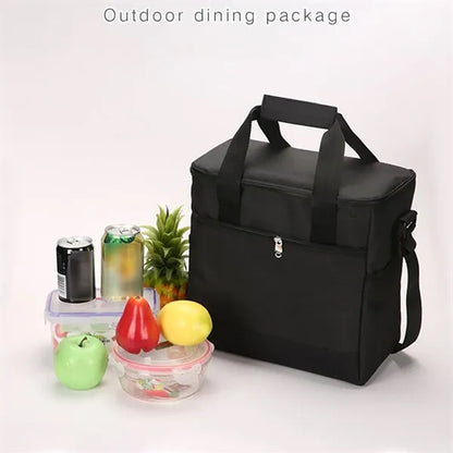 Camping picnic beach cooling large insulated lunch bag