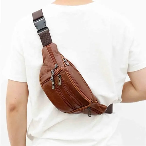 PU Men's Waist Bag