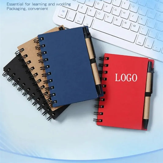 Spiral Notebook with Pen
