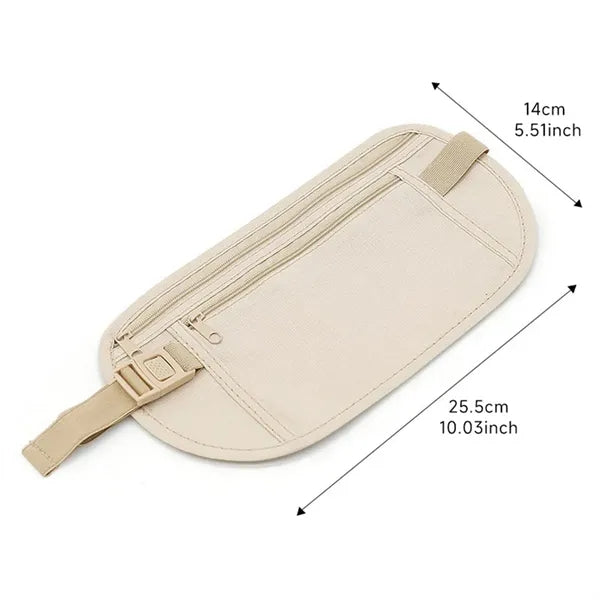 Ultra-light sports close-fitting invisible outdoor waist bag