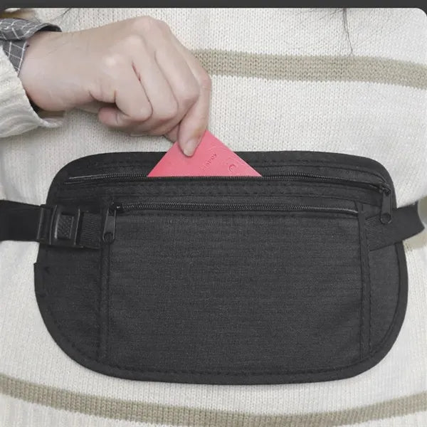 Ultra-light sports close-fitting invisible outdoor waist bag