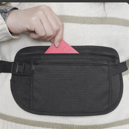 Ultra-light sports close-fitting invisible outdoor waist bag