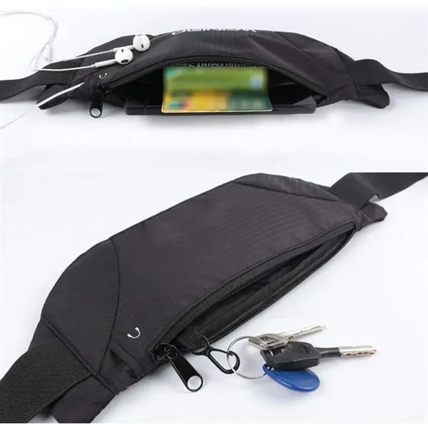 Outdoor sports running waterproof waist bag fanny pack