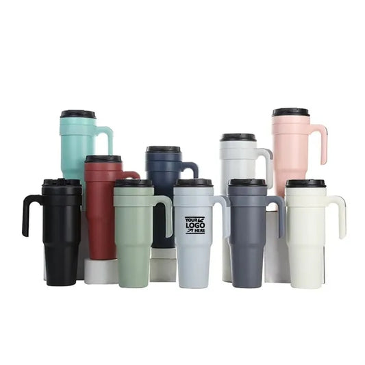 40oz Stainless Steel Vacuum Insulated Tumbler with Handle