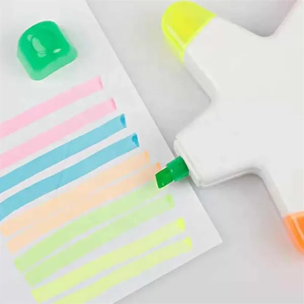 Five Colors Highlighter Marker Pen