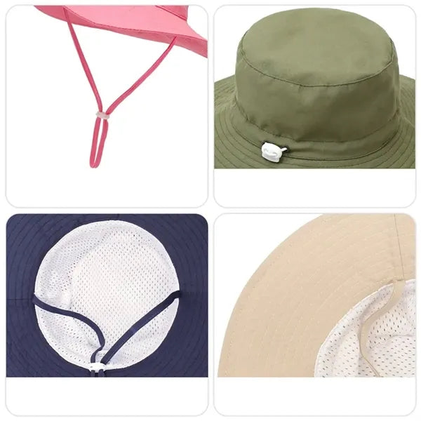 Kid Breathable Beach Hat Fisherman Cap