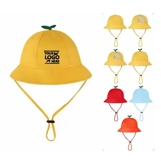 Adjustable Kindergarten Kid Cotton Bucket Hat