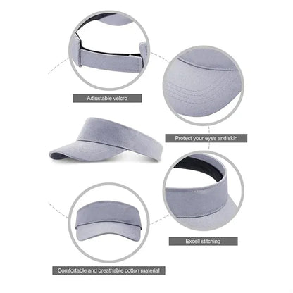 Adjustable Kids Sports Sun Visor Hats