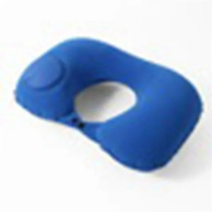 U-Shape Headrest Inflatable Travel Neck Pillow