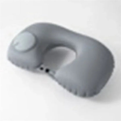 U-Shape Headrest Inflatable Travel Neck Pillow