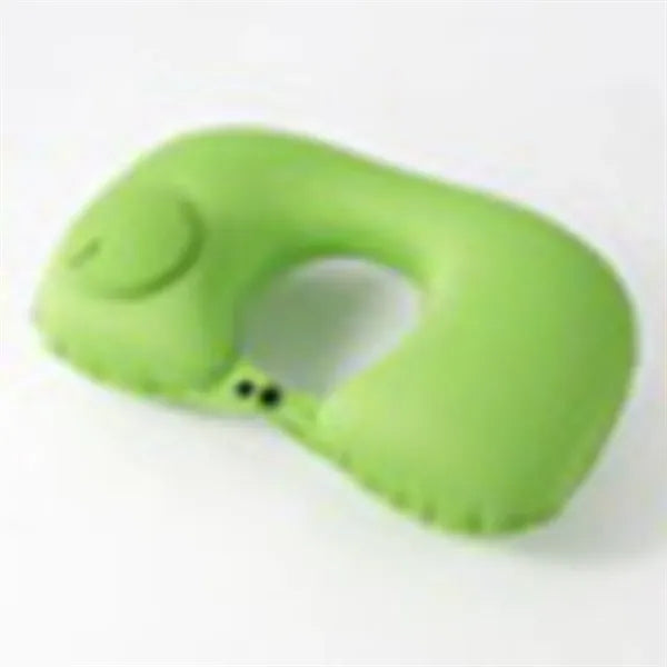 U-Shape Headrest Inflatable Travel Neck Pillow