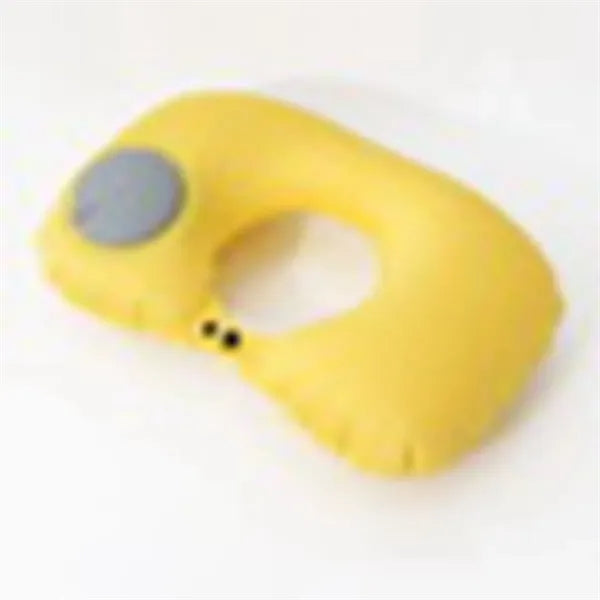 U-Shape Headrest Inflatable Travel Neck Pillow