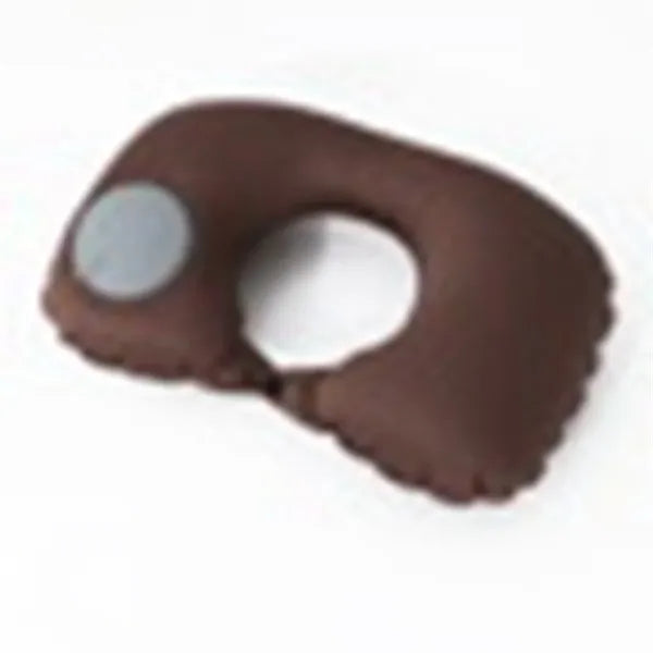 U-Shape Headrest Inflatable Travel Neck Pillow