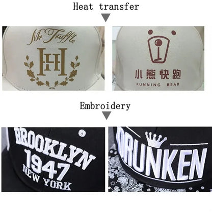 Flat Brim Hip Hop Baseball Cap