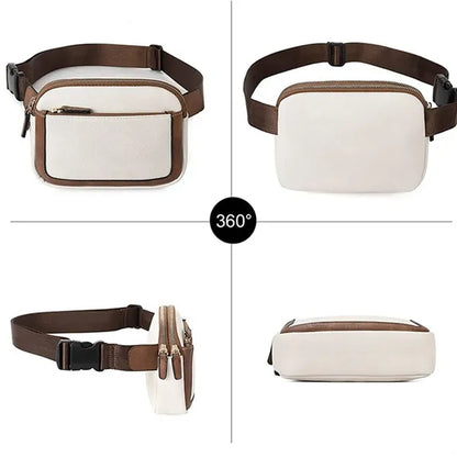 Pu Adjustable Strap Belt Bag