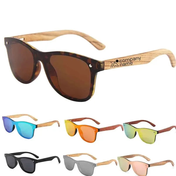 Unisex Polarized Bamboo Sunglasses
