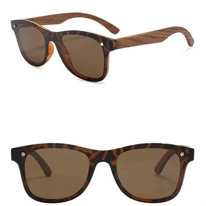 Unisex Polarized Bamboo Sunglasses
