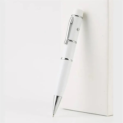 Business exhibition portable ballpoint pen usb flash drive