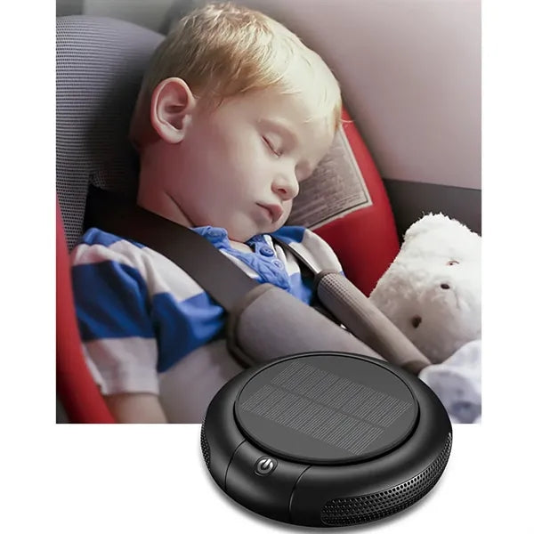 Solar-Powered Car Air Purifier with Circulation