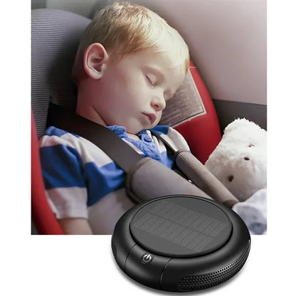 Solar-Powered Car Air Purifier with Circulation