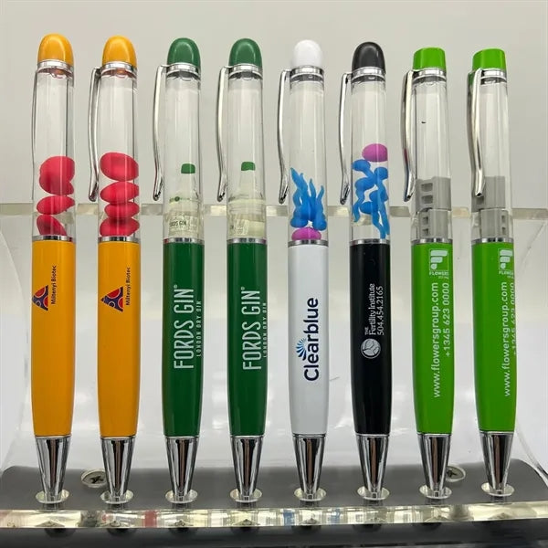 Customizable Floater Pens with Colorful Graphics