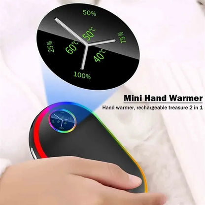 1000mAh Hand Warmer USB Power Bank