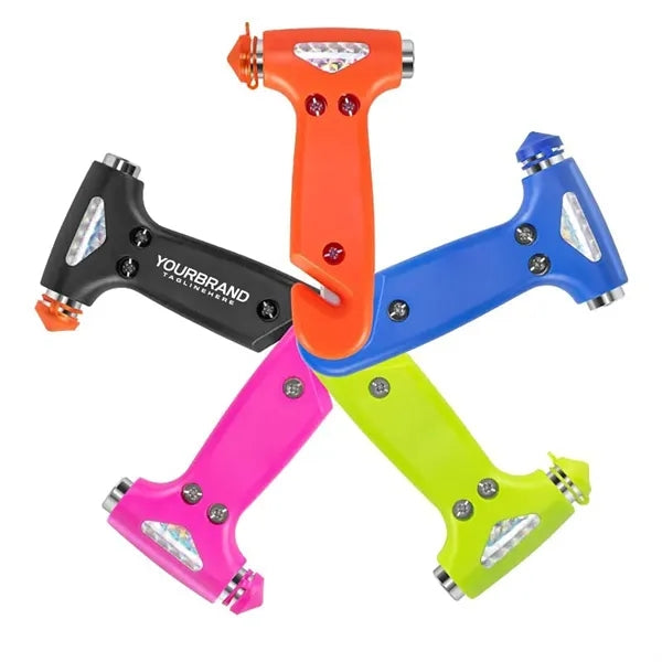 Car Window Emergency Breaker Hammer with Seatbelt Cutter