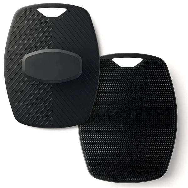 Portable silicone shower brush