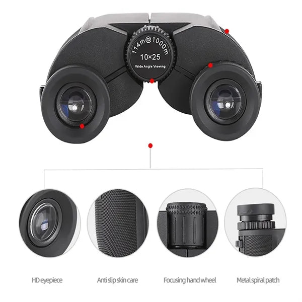 Mini Binoculars with Night Vision for Outdoor