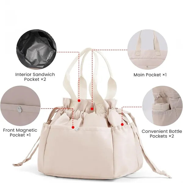 Drawstring Lunch Bag