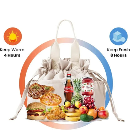 Drawstring Lunch Bag