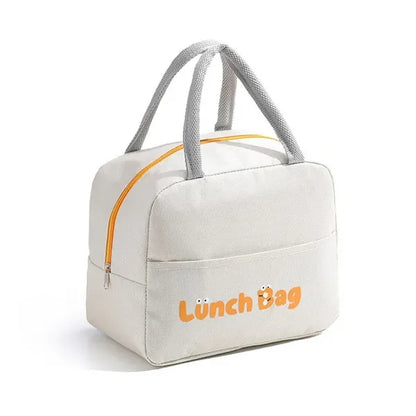 Waterproof Canvas Lunch Tote