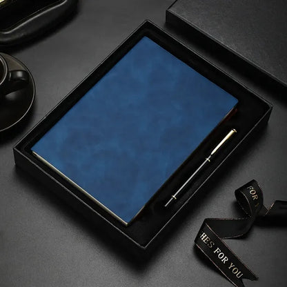 A5 PU Leather Notebook Pen Gift Set