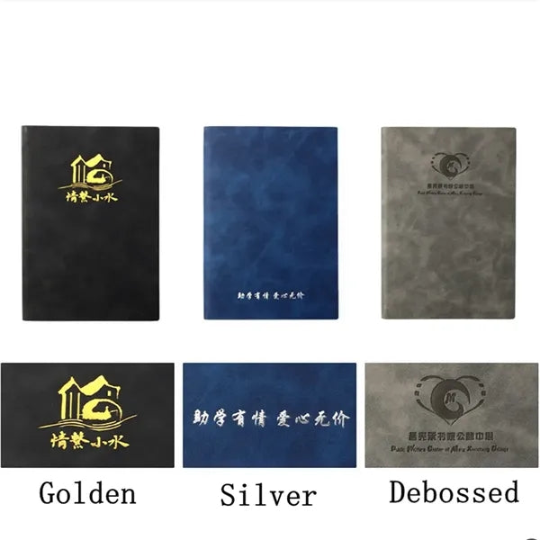 A5 PU Leather Notebook Pen Gift Set