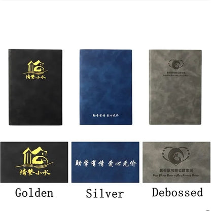 A5 PU Leather Notebook Pen Gift Set